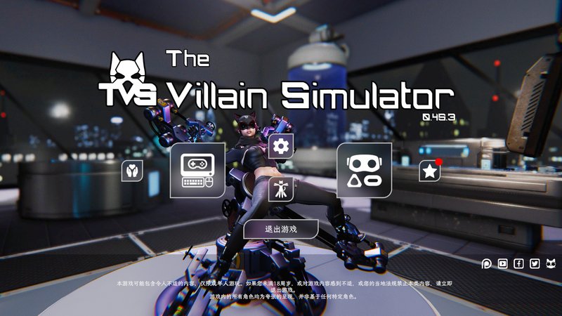 【亚洲风3D 中文 动态】恶棍模拟器 The Villain Simulator V0.45.3 官方中文步兵版