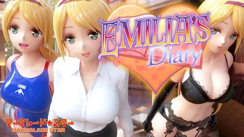 【日式SLG 3D 中文 动态】艾米莉娅的日记 Emilia’s Diary V220212 兔女郎 官方中文版