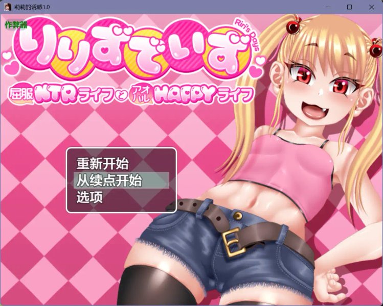 【日系RPG AI汉化 NTR】莉莉的诱惑1.0【PC+安卓】