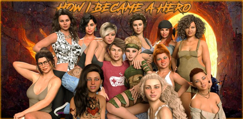 【欧美SLG AI汉化 图库解锁】我是如何成为英雄的0.15 AI汉化版【PC+安卓】