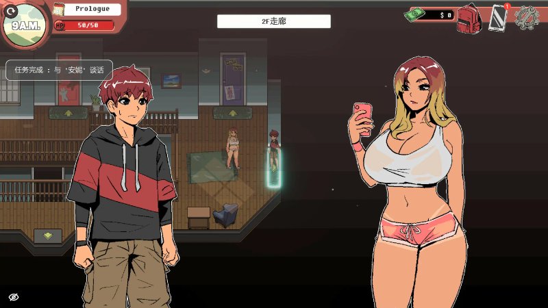 【欧美SLG 2D 官中】幽灵牛奶生活V0.67.7sea 官方中文步兵版【PC】