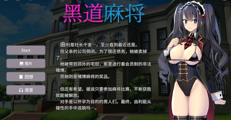 【SLG 动态 中文】黑道麻将 官方中文步兵版【PC】