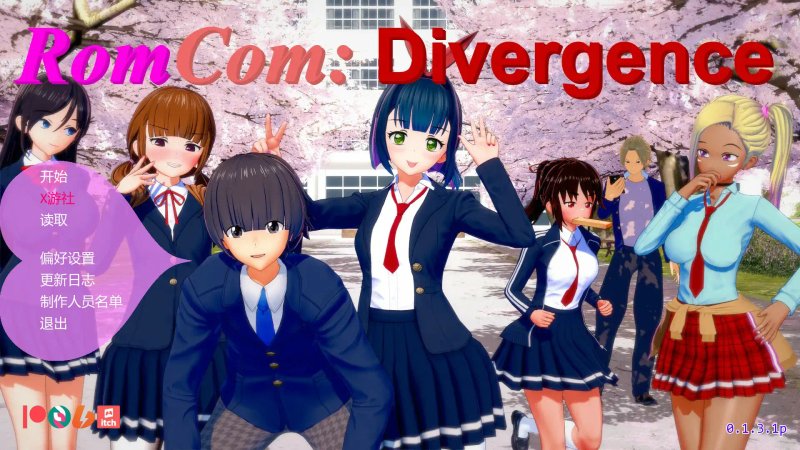 【日系SLG AI汉化 3D】浪漫喜剧：分歧者0.1.2.1p AI汉化版【PC+安卓】